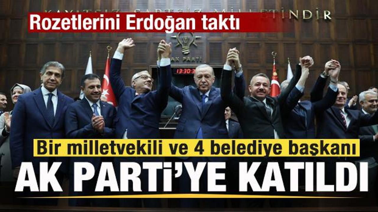 Konya Milletvekili ve 4 belediye başkanı partisinden istifa etti, AK Parti’ye katıldı