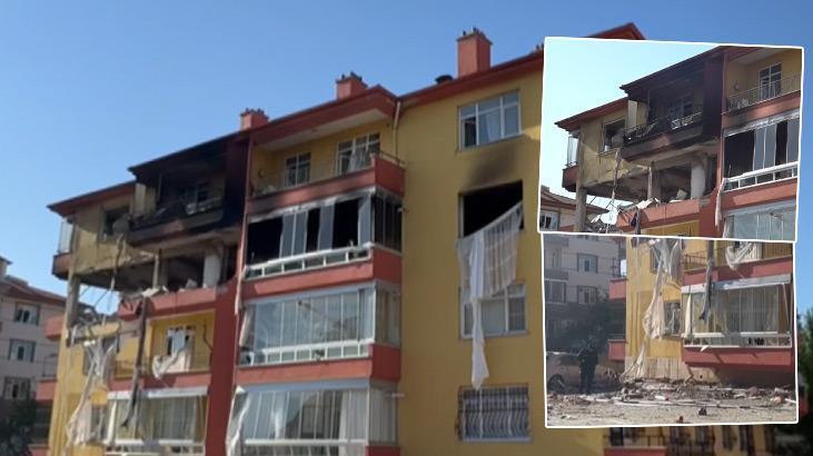 Konya’da bir binada şiddetli patlama! 1’i ağır 12 kişi yaralandı