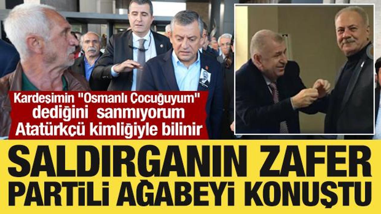 Özgür Özel’e saldıran şahsın ağabeyi konuştu: Kardeşim Atatürkçü kimliğiyle bilinir