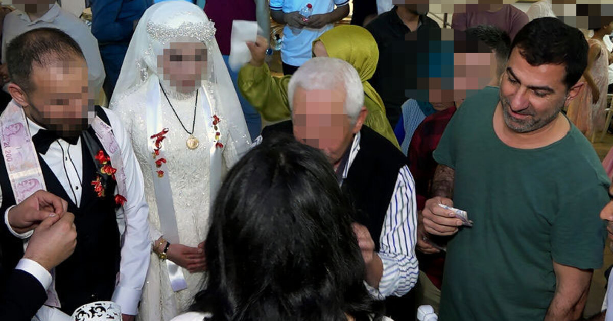 Pastasını yiyor, gazozunu içiyor sonra… Düğün sezonu açılıyor! Bu adama dikkat! | Son dakika haberleri