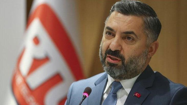 RTÜK Başkanı Şahin’den PKK’nın fesih ve silah bırakma kararına ilişkin açıklama