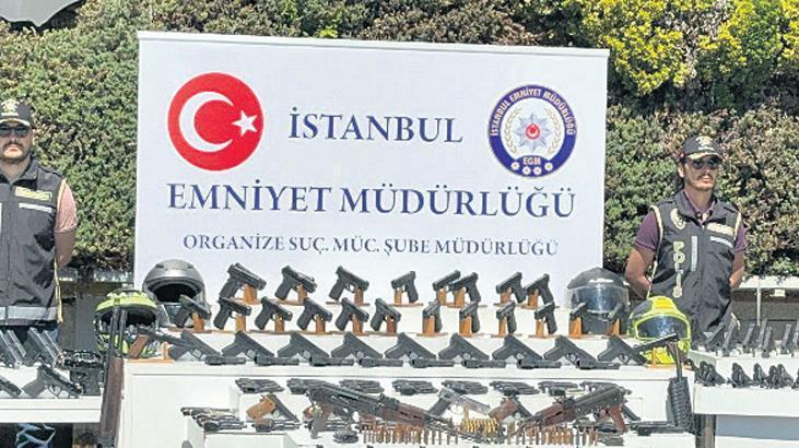 Silahlı çetelere operasyon: 104 gözaltı