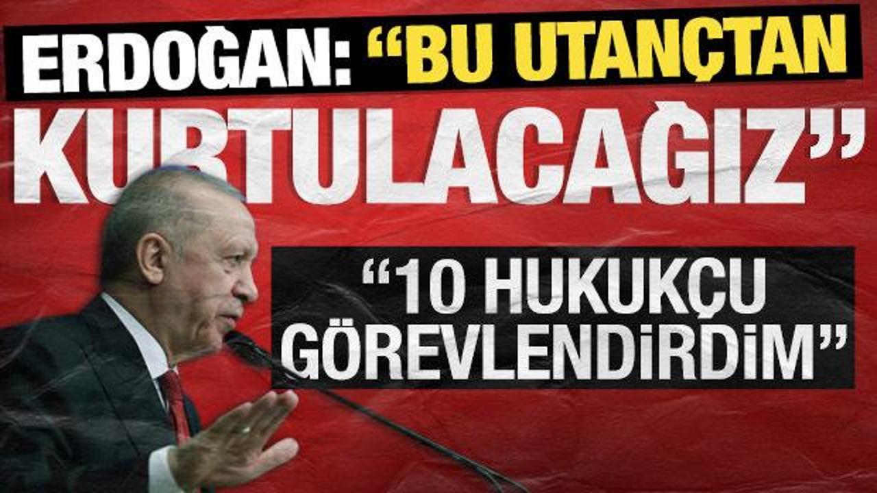 SON DAKİKA: Cumhurbaşkanı Erdoğan: ‘Darbe anayasasından bu milleti mutlaka kurtaracağız’