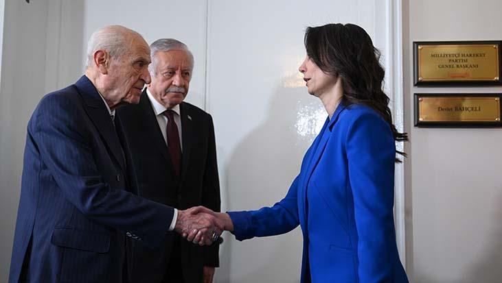Son dakika: DEM Parti-MHP görüşmesi sona erdi
