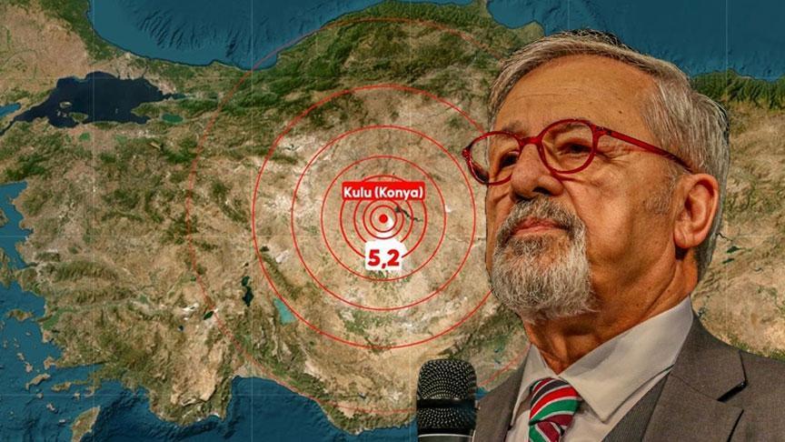 SON DAKİKA: Konya’da meydana gelen 5.2 şiddetindeki deprem sonrası Naci Görür’den ilk açıklama!