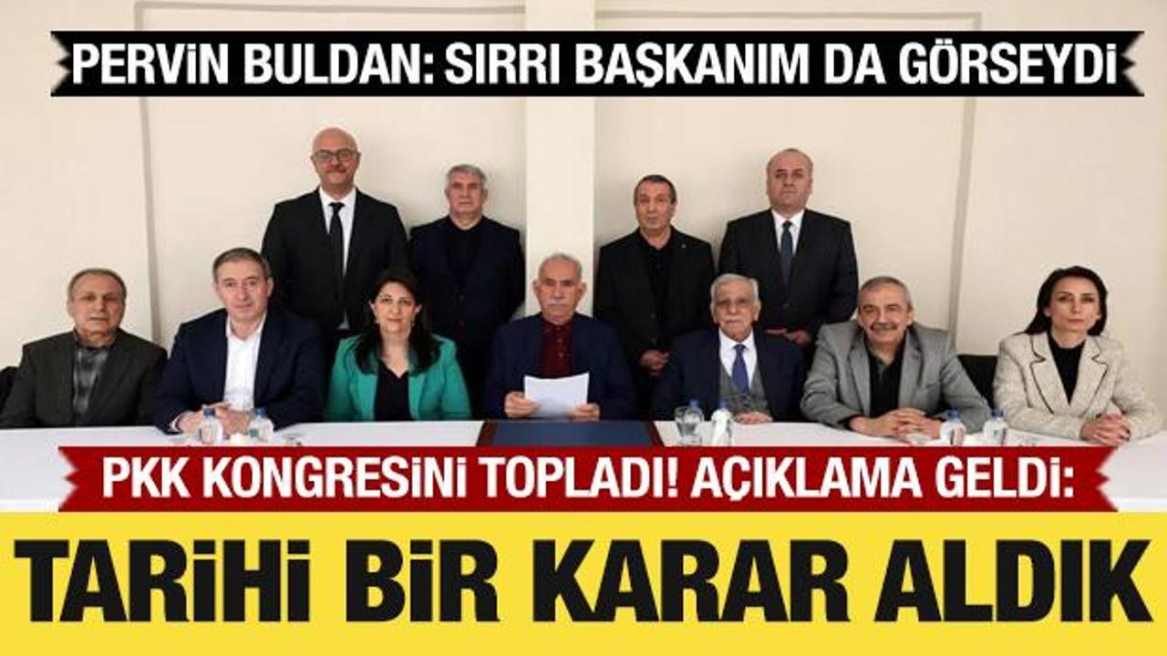 Son Dakika: PKK kongresini topladığını duyurdu