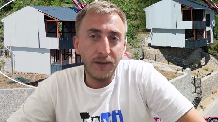 ‘Uçan villa’nın sahibi konuştu: Asgari ücretle çalışıyorum, kiradan kurtulmak için yaptım