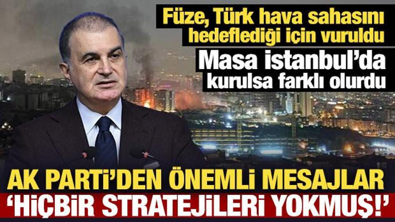AK Parti’den son dakika mesajı: Hiçbir stratejileri yokmuş!