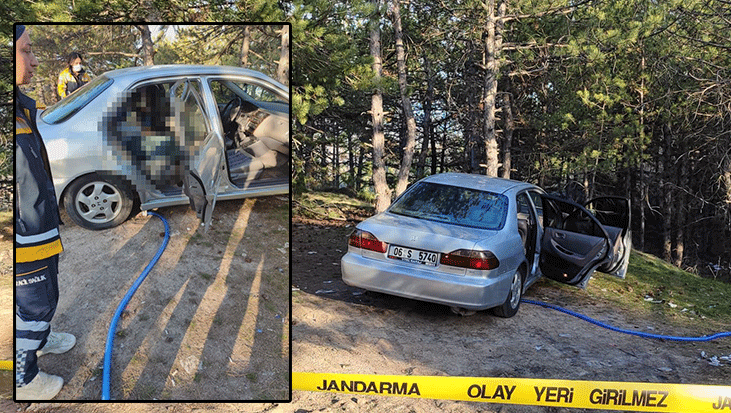 Aracın egzozuna hortum! Ankara'da gizemli ölüm