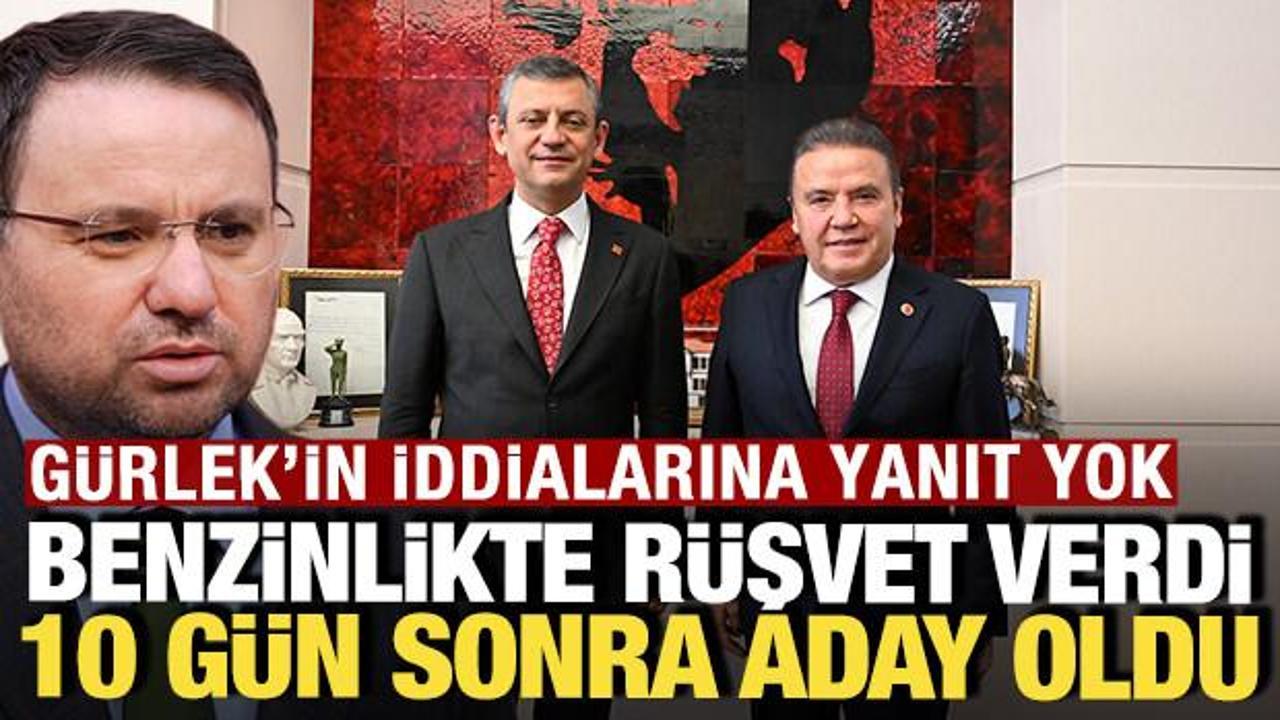 Bakan Gürlek’in iddialarına yanıt yok: Benzinlikte rüşvet verdi, 10 gün sonra aday oldu
