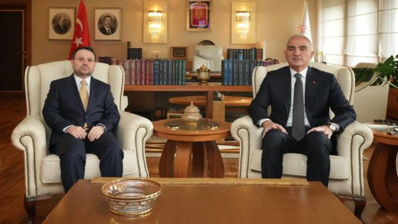 Bakan Gürlek’ten Bakan Ersoy’a ziyaret