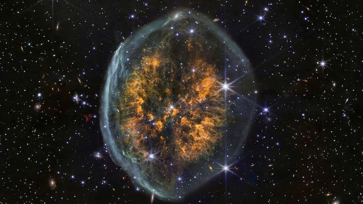 Beyin gibi gözüken bulutsu görüntülendi: Karşınızda Cranium Nebula