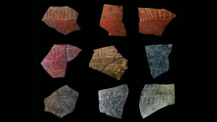 Bilim insanları şaşkın: Yumurtaya yapılan 60 bin yıllık çizimler bulundu