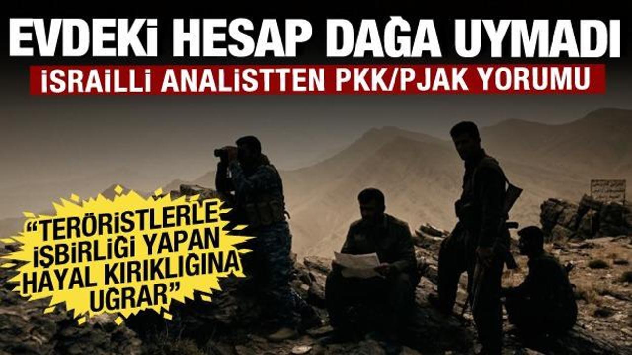 Bölgedeki Kürt teröristlere dair İsrail’den kritik analiz! Hayal kırıklığına uğrayacağız