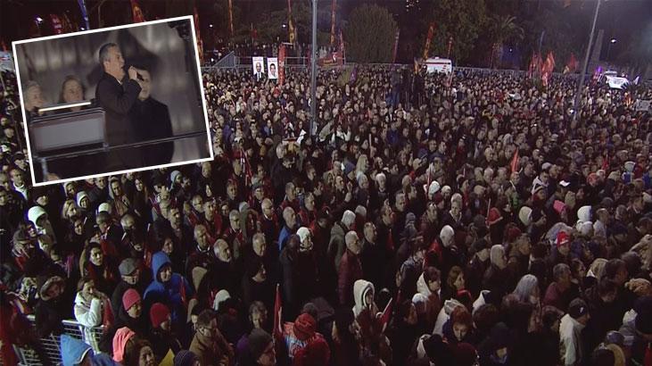 CHP'nin Saraçhane'deki mitinginin ardından taşkınlık çıkaran 35 kişiye gözaltı