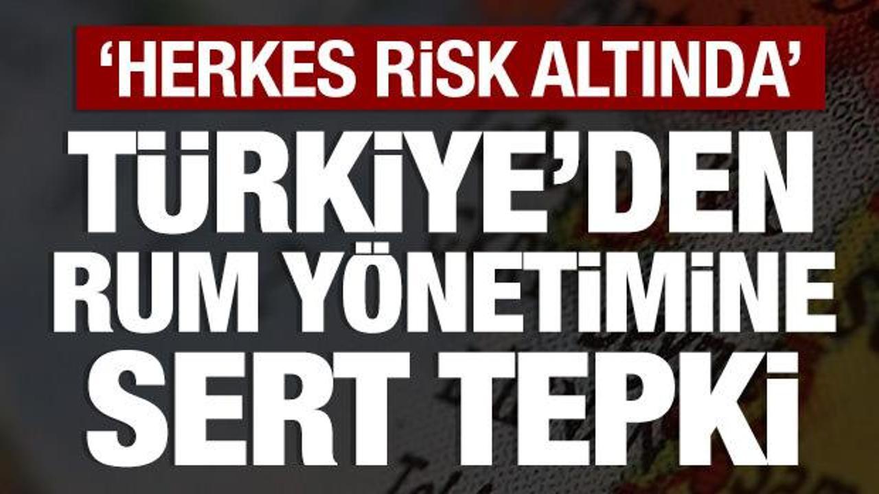 Cumhurbaşkanı Yardımcısı Yılmaz’dan Rum yönetimine tepki