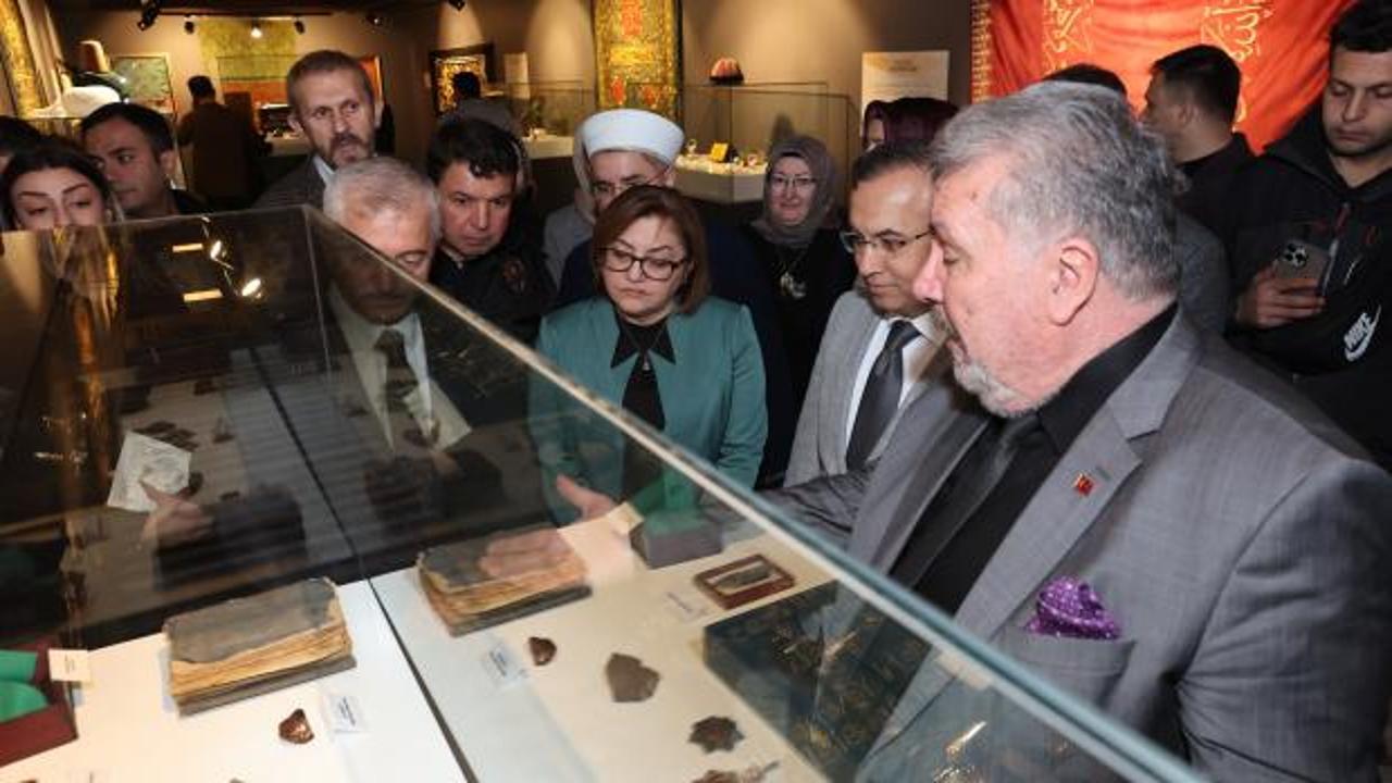 Gaziantep’te ‘Mukaddes Emanetler Sergisi’ açıldı