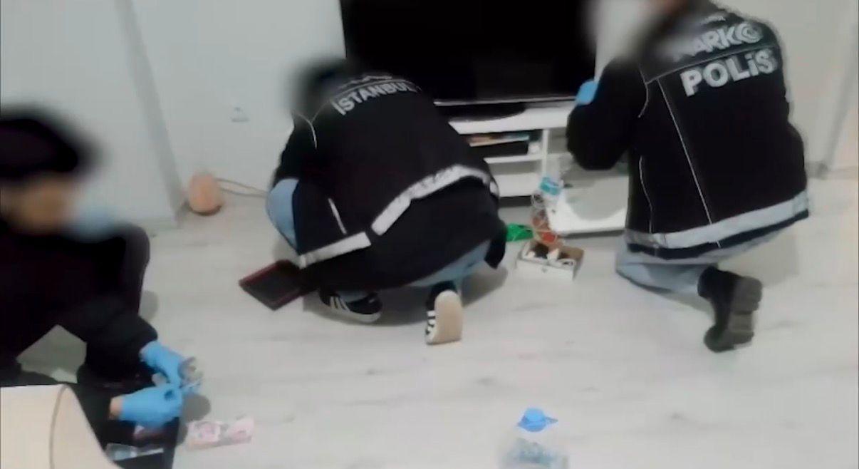 İstanbul'daki uyuşturucu operasyonu: Yakalanan 10 zanlıdan 9'u tutuklandı