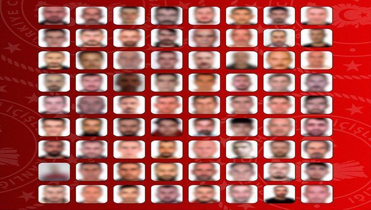 Kırmızı bültenle aranan 32 suçlu dahil 72 kişi Türkiye’ye iade edildi