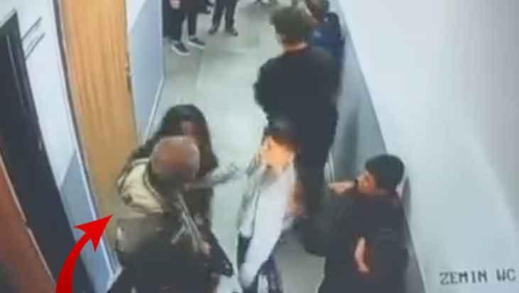 Okul koridorunda veli, kar topu attığını iddia ettiği 8 yaşındaki öğrenciyi darbetti