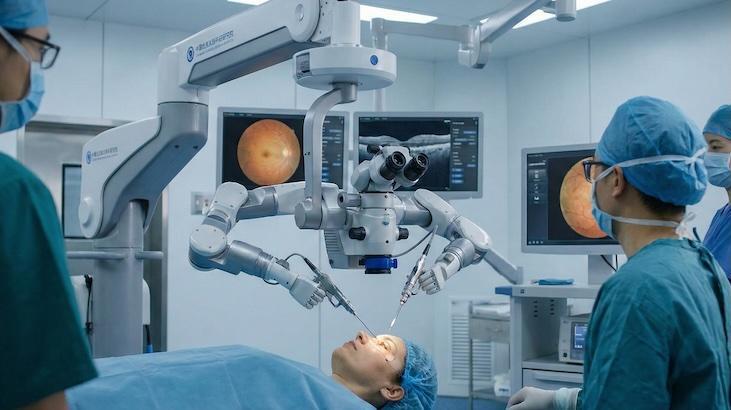 Robotik sistemle 2.400 kilometre uzaktan ameliyat yapıldı
