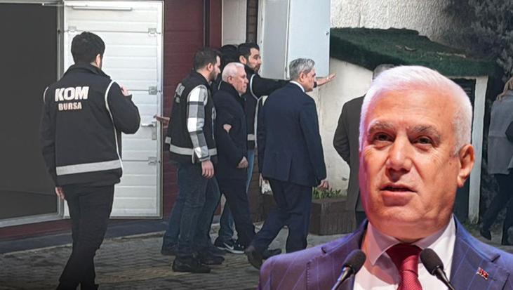 Son dakika: Bursa Büyükşehir Belediye Başkanı Mustafa Bozbey gözaltında