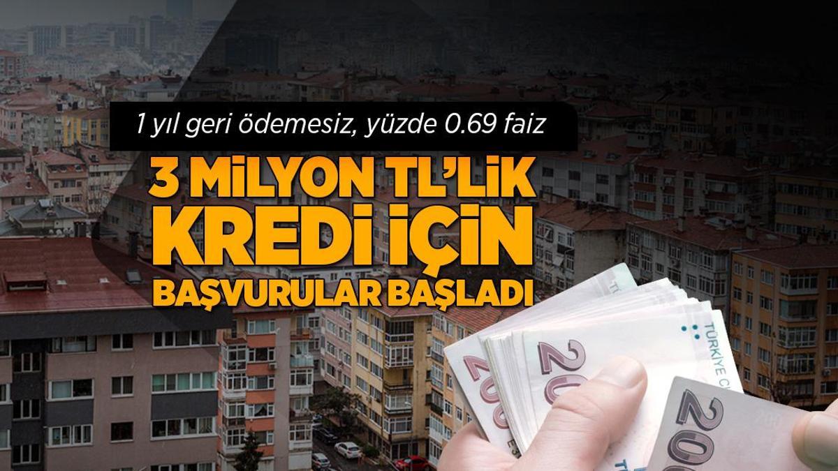 1 yıl geri ödemesiz, yüzde 0.69 faiz… İstanbul'da kentsel dönüşüm kredisine başvurular başladı