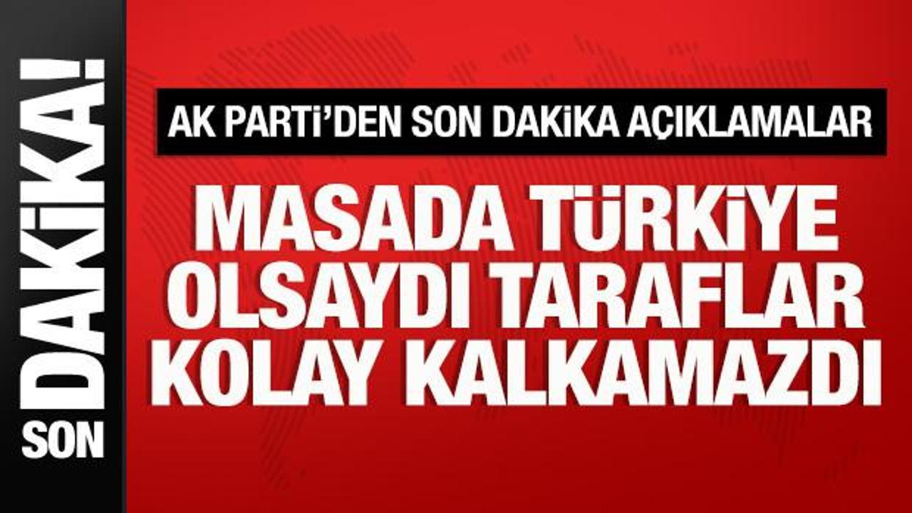 AK Parti Sözcüsü Çelik’ten önemli açıklamalar