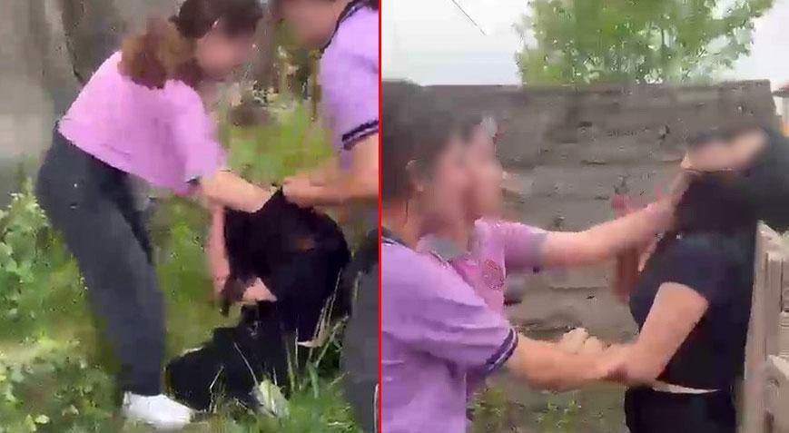 Akran dehşeti: Lise öğrencisi 2 kız, küçük kızı evire çevire dövdü: Şikayetçi olursan daha kötü döveriz