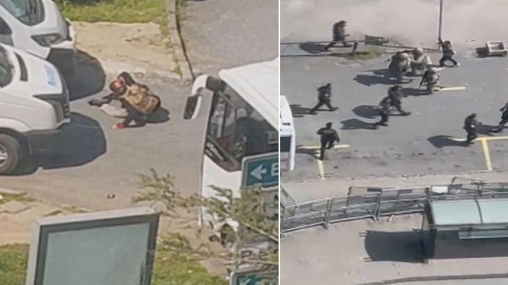 Beşiktaş'taki saldırı sırasında polislere yönelik alaycı ifade kullanan 8 kişi gözaltında