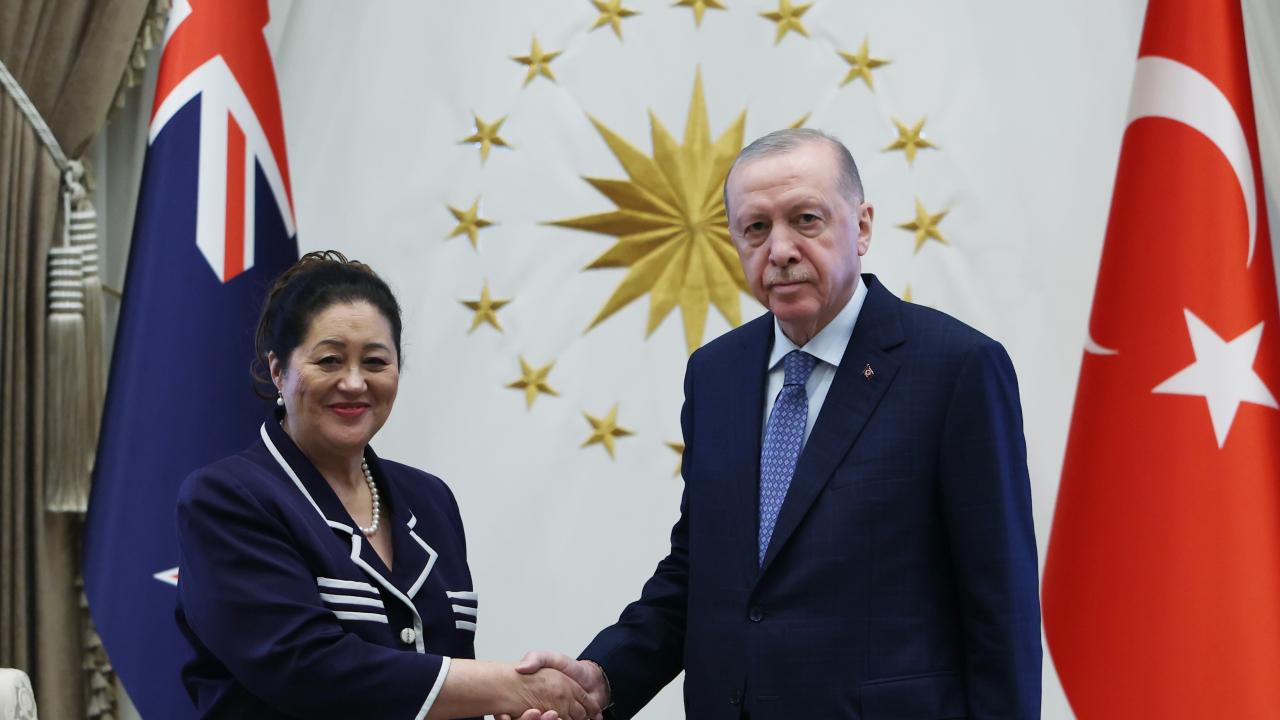 Cumhurbaşkanı Erdoğan, Cindy Kiro’yu kabul etti