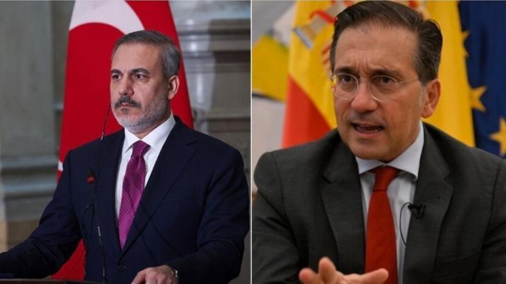 Dışişleri Bakanı Hakan Fidan'dan kritik temas! İspanyol mevkidaşıyla Sumud Filosu'na müdahaleyi görüştü