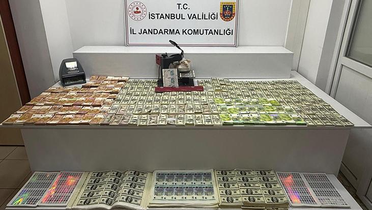 Esenler’de dev operasyon! Milyonlarca sahte dolar ve euro ele geçirildi