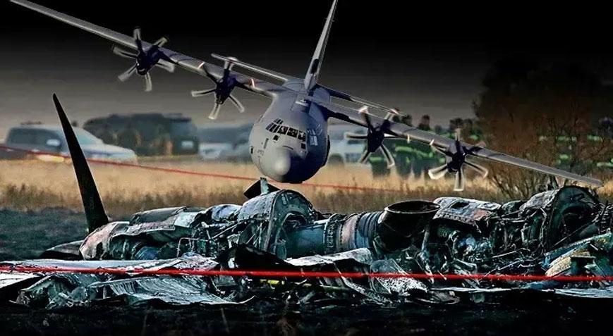 Gürcistan-Azerbaycan sınırında düşen C-130 uçağının kriminal raporu açıklandı