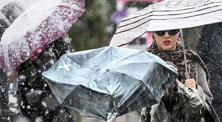 Meteoroloji ve AKOM uyardı! Bu geceye dikkat: Kar, sağanak ve soğuk hava…