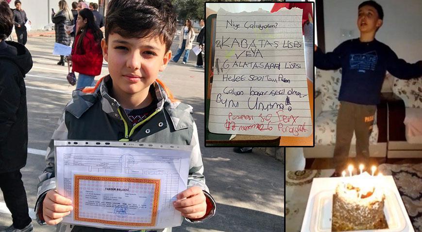 Okul saldırısında hayatını kaybeden Adnan’ın doğum günü görüntüsü ortaya çıktı: Masasındaki son dileği herkesi ağlattı