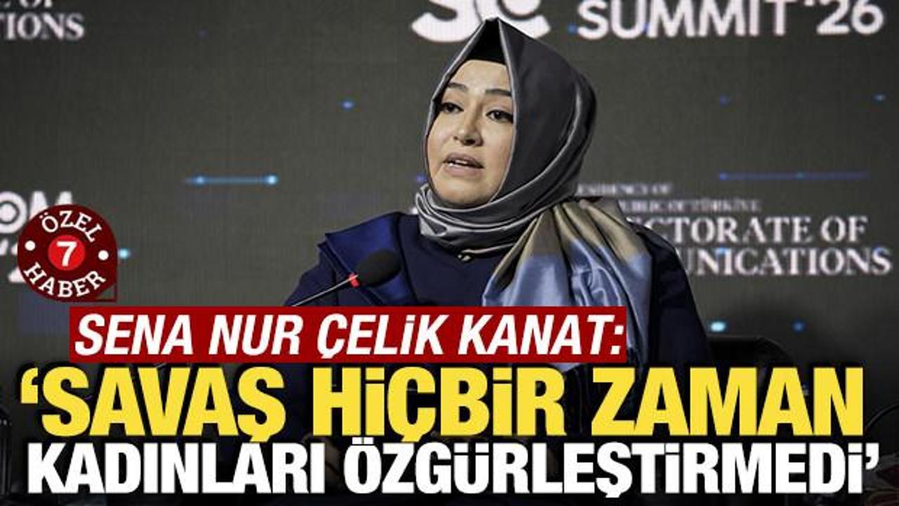 Sena Nur Çelik Kanat: ‘Savaş hiçbir zaman kadınları özgürleştirmemiştir’