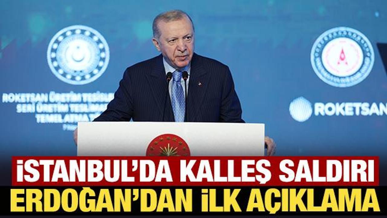 Son Dakika… Erdoğan’dan İstanbul’daki terör saldırısına ilk açıklama: Lanetliyoruz