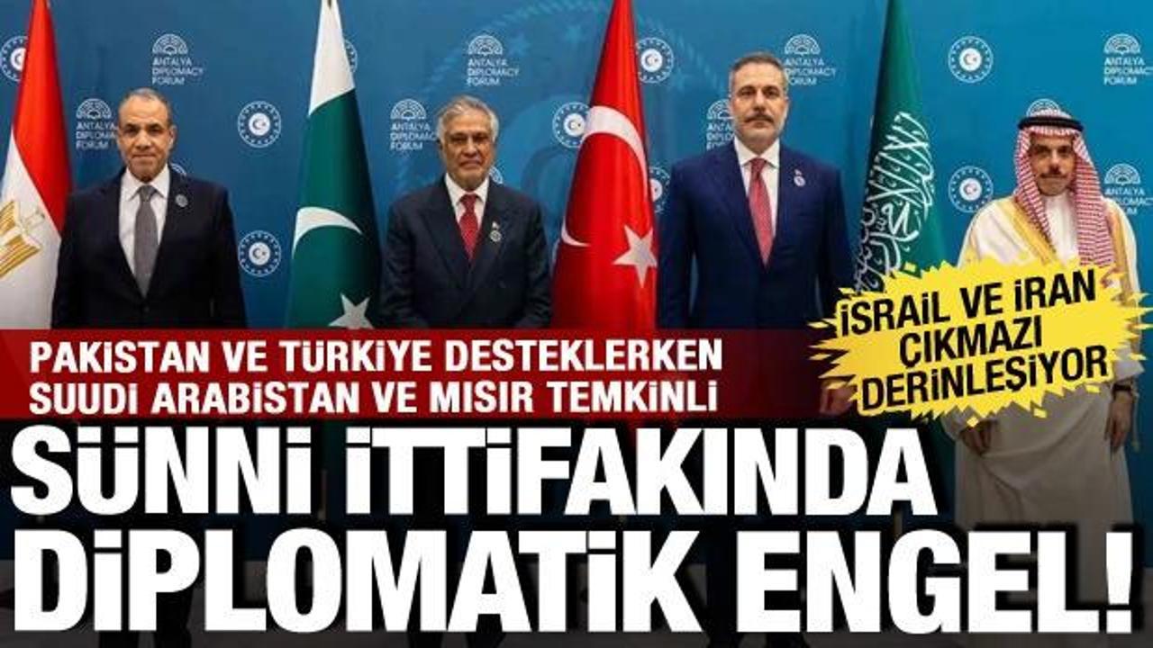 Sünni ittifakında diplomatik engel! İsrail ve İran çıkmazı derinleşiyor