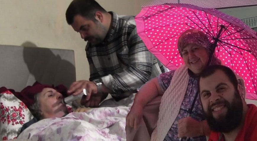 10 yıl boyunca annesine tek başına baktı! Acı haber Anneler Günü’nde geldi