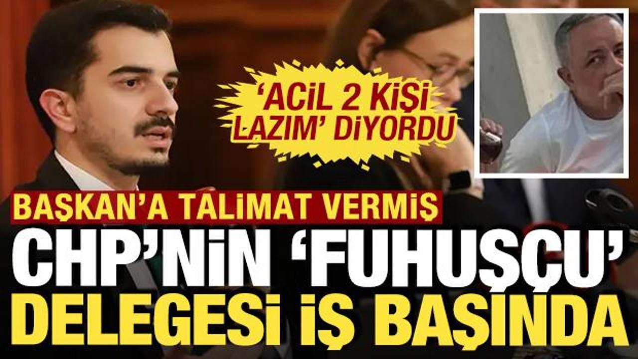 ‘Acil 2 kişi lazım’ diyen ‘Fuhuşçu Turgut’ CHP’li Başkan’a talimat vermiş: ‘Sil abi. Ok’