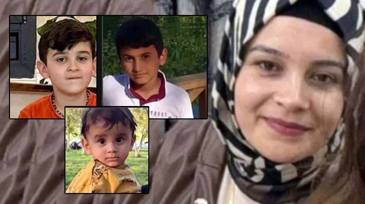 Adıyaman'da kazada ölen anne ile 3 çocuğuna acı veda