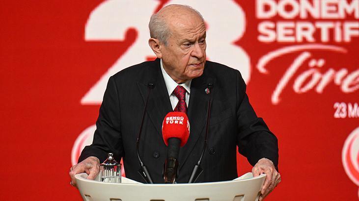Bahçeli'den 'Terörsüz Türkiye' mesajı: Kardeşlik projesi, huzur için tarihi bir sorumluluktur