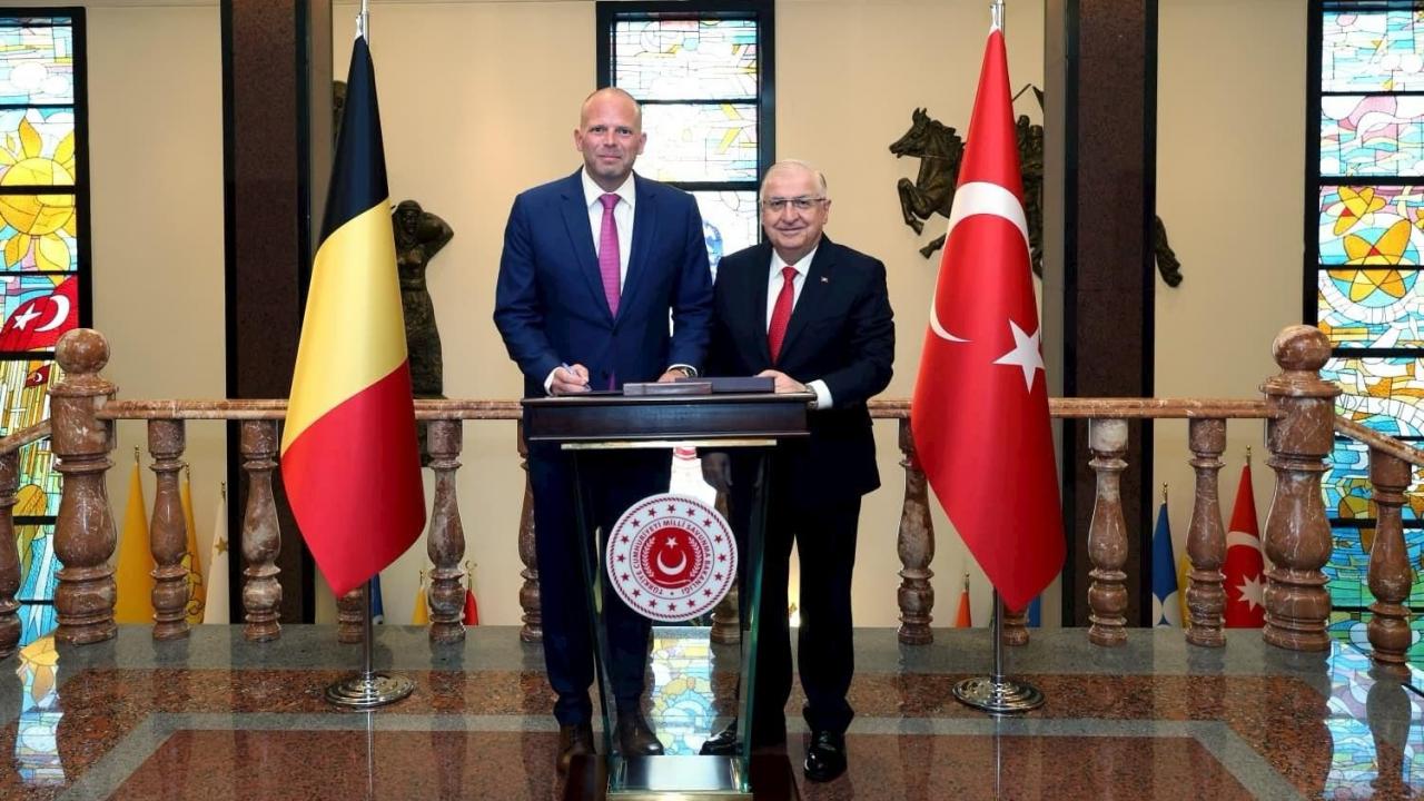 Bakan Güler, Belçikalı mevkidaşı Francken ile görüştü