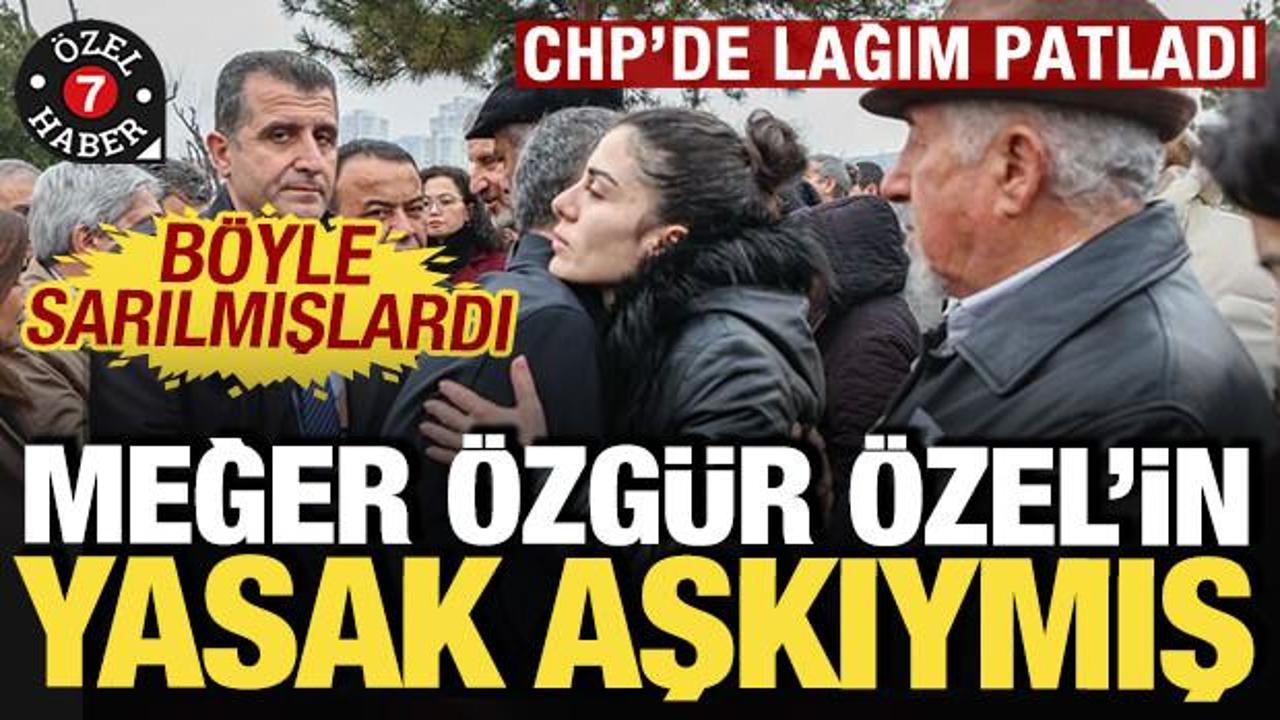 Böyle sarılmışlardı: Meğer Özgür Özel’in yasak aşkıymış