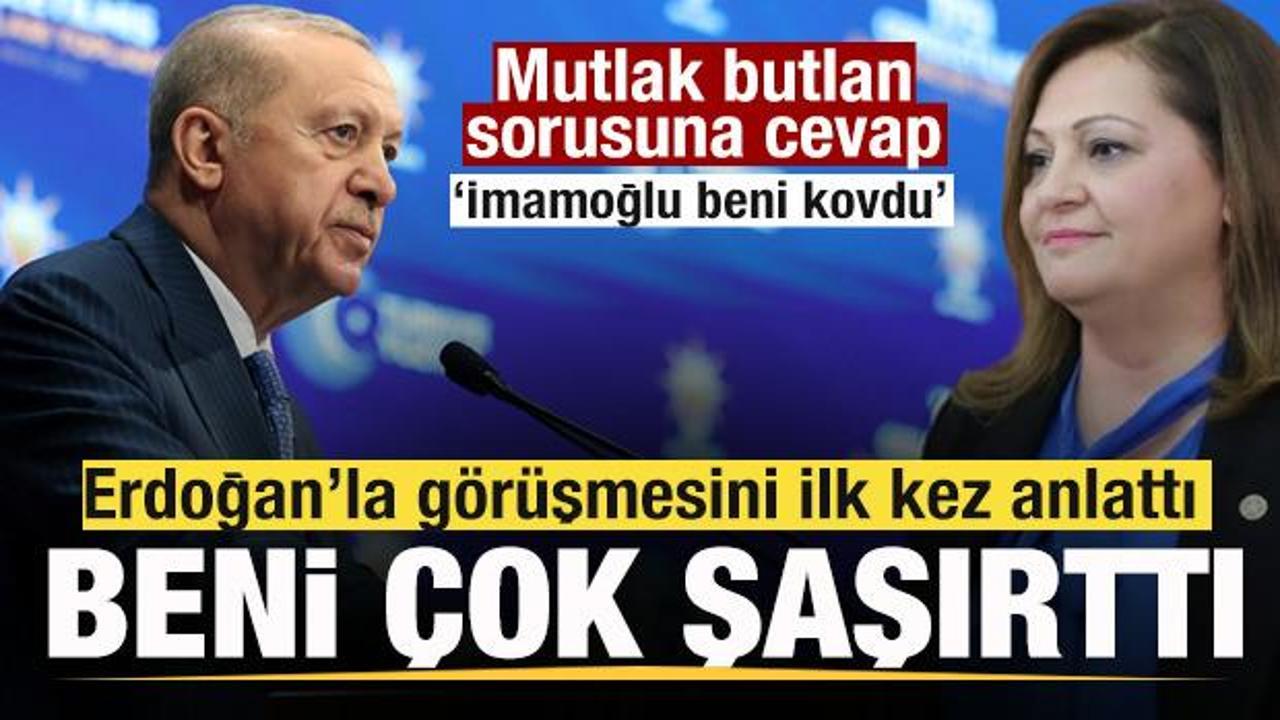 Burcu Köksal, Erdoğan ile ilk görüşmesini anlattı! Mutlak butlan sorusuna cevap!
