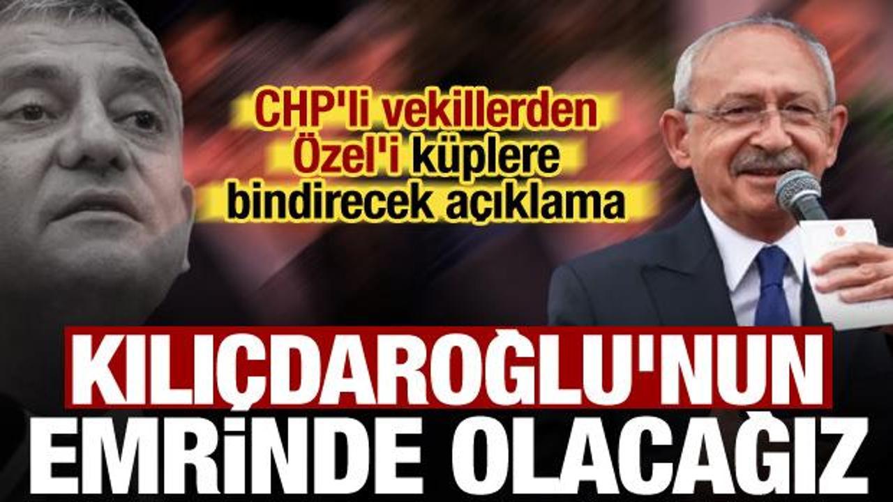 CHP’de yeni dönem! Vekillerden peş peşe açıklama: Kılıçdaroğlu ile yola devam…