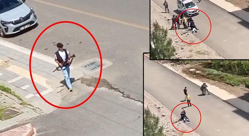 Diyarbakır’da pompalı tüfekli dehşet! Vatandaşlar etkisiz hale getirdi