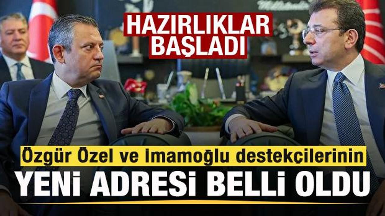 Ekrem İmamoğlu ve Özgür Özel destekçilerinin yeni adresi belli oldu!