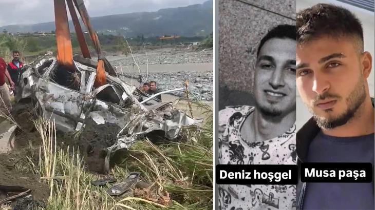 Hatay'da 3 kişinin öldüğü şiddetli yağışta akıntıya kapılan 2 genç aranıyor